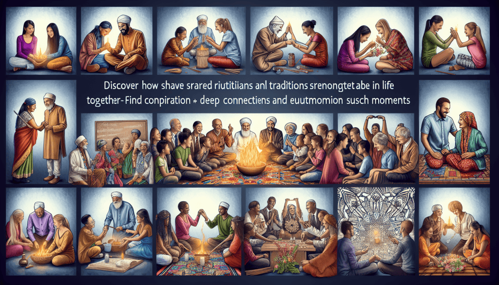 Zajednički rituali i tradicije: Kako graditi posebne trenutke i veze.
